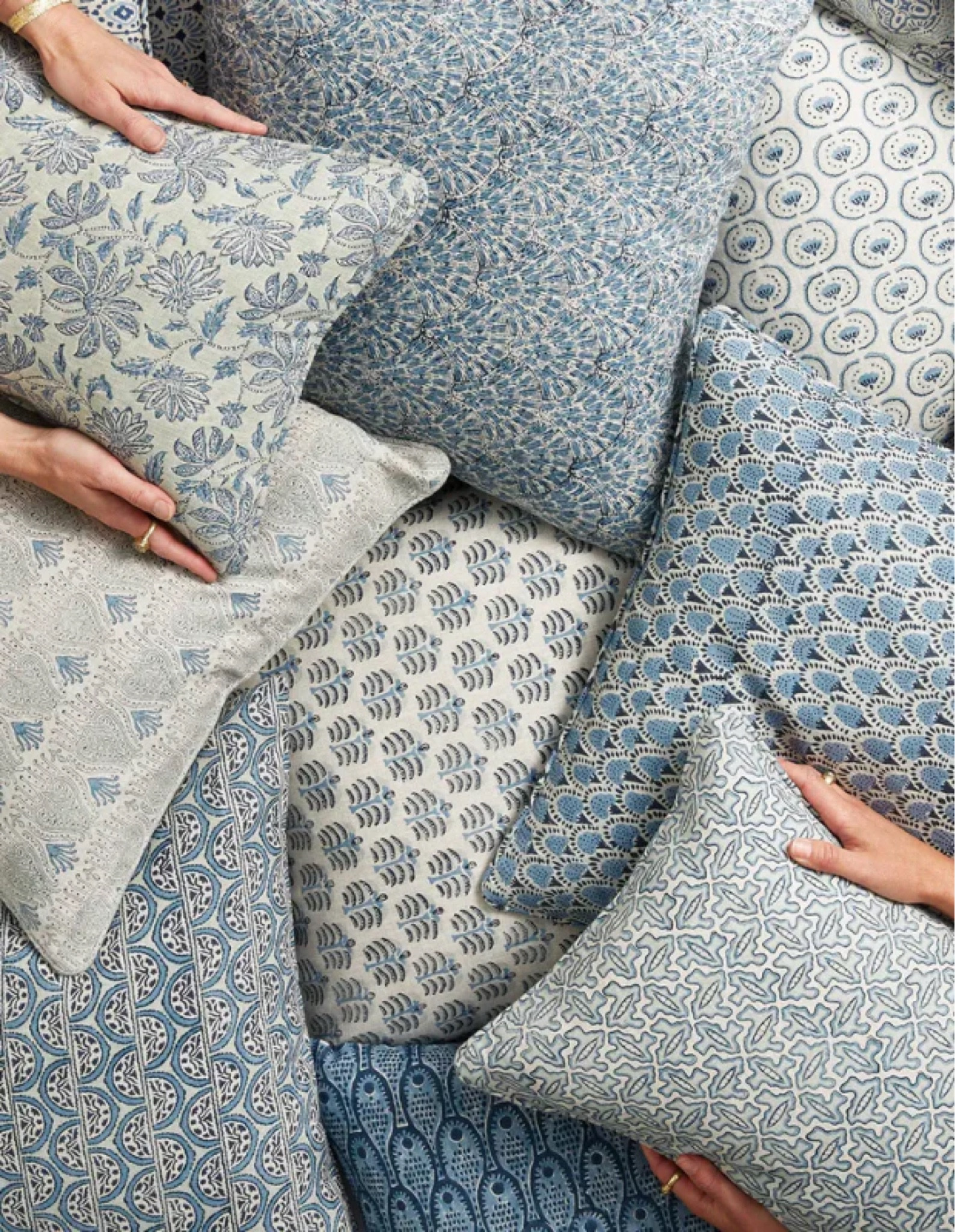 Blue and white block print pillows from one of my very favorite online shops. 

#LTKHome #LTKStyleTip #LTKSeasonal