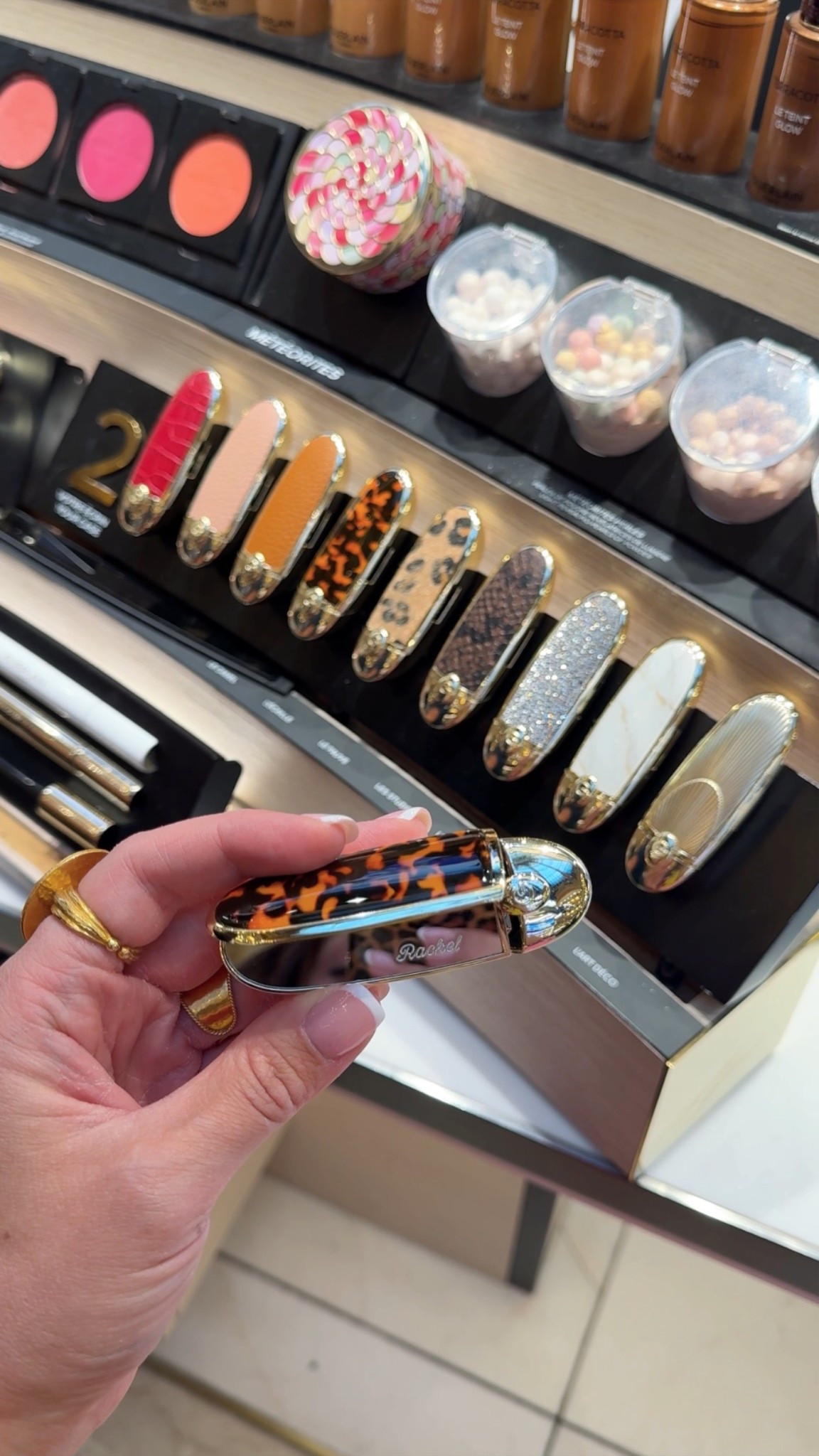 Guerlain lipstick case, beauty, gifts for her, gift ideas for her, gift guide for her 

These Guerlain lipstick cases are SO pretty with the built in mirror!😍✨ love collecting the different cases! PS- if you’re ever in Paris, Galeries Lafayette has a customization bar where you can get the mirror engraved like this!🙌🏼

#LTKstorytime #LTKBeauty