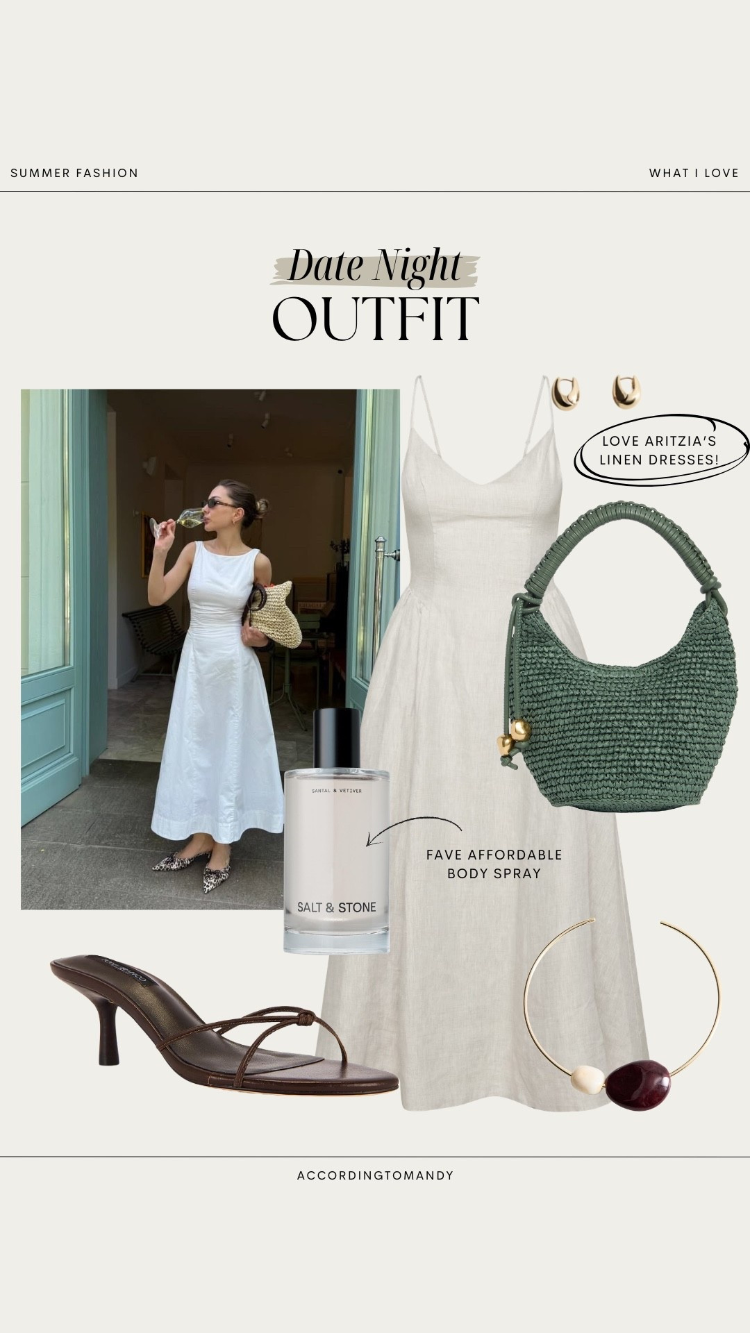 Summer Fashion - Date Night!

summer fashion, date night outfit, summer date night outfit, linen dress

#LTKSeasonal #LTKootd