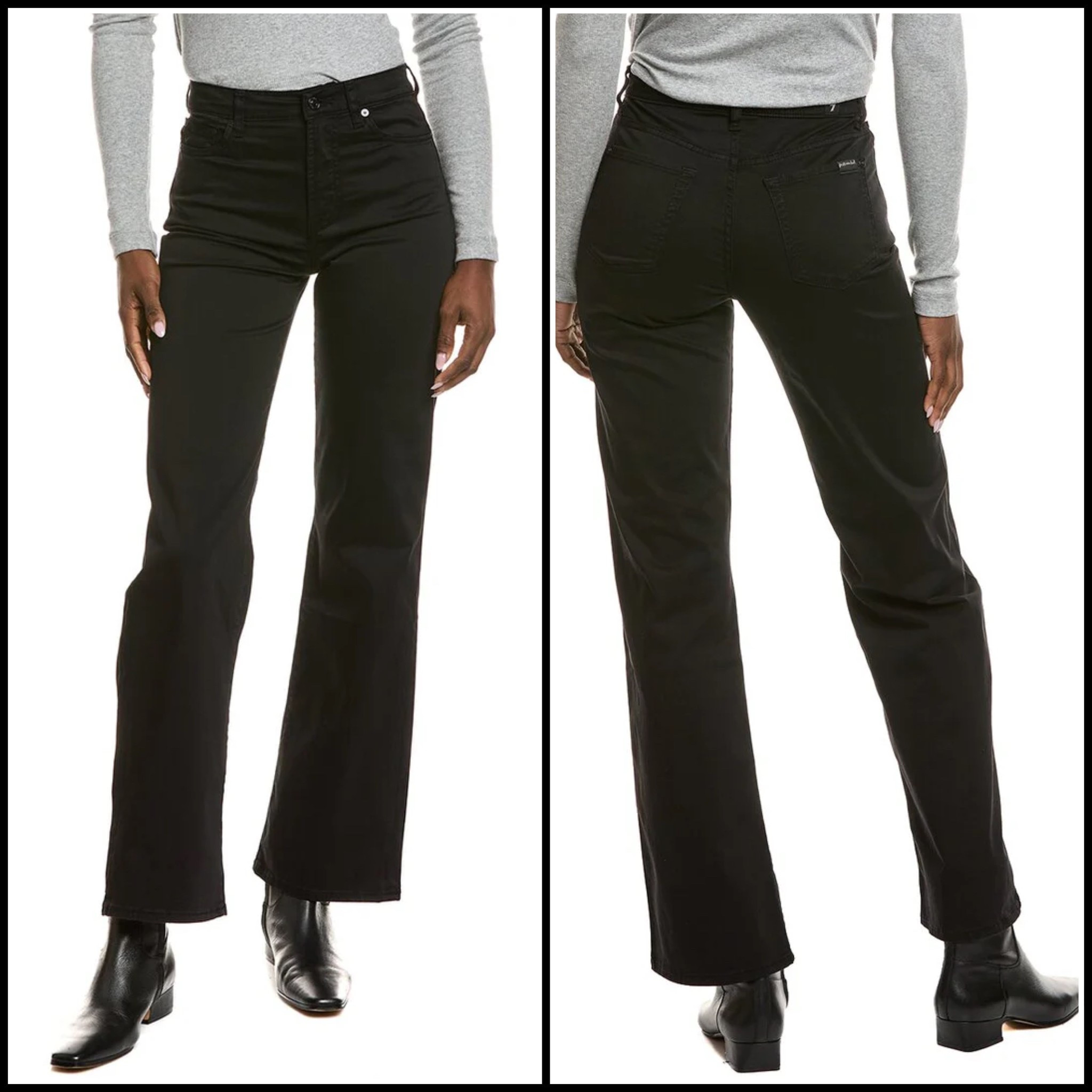 7 For All Mankind Alexa Bootcut denim in over dyed black. Another wardrobe capsule must have. Regularly $238 marked down to $46!!

#LTKSeasonal #LTKSaleAlert #LTKOver40