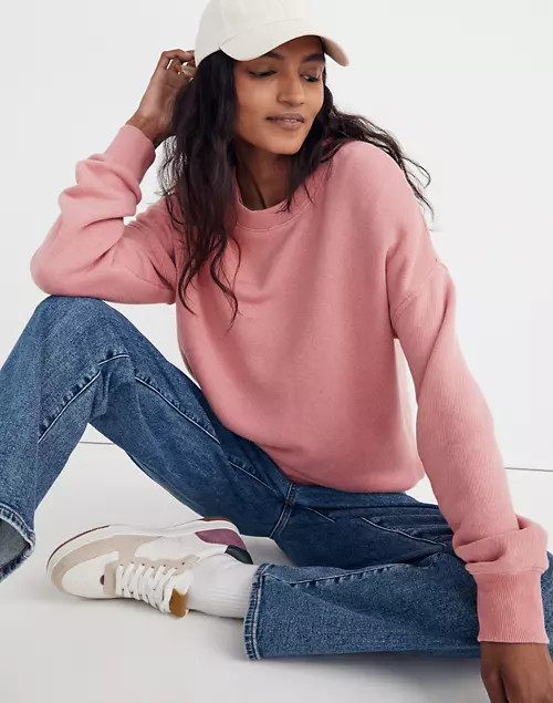 Madewell x BCRF (Re)sourced Mainstay Sweatshirt | Madewell