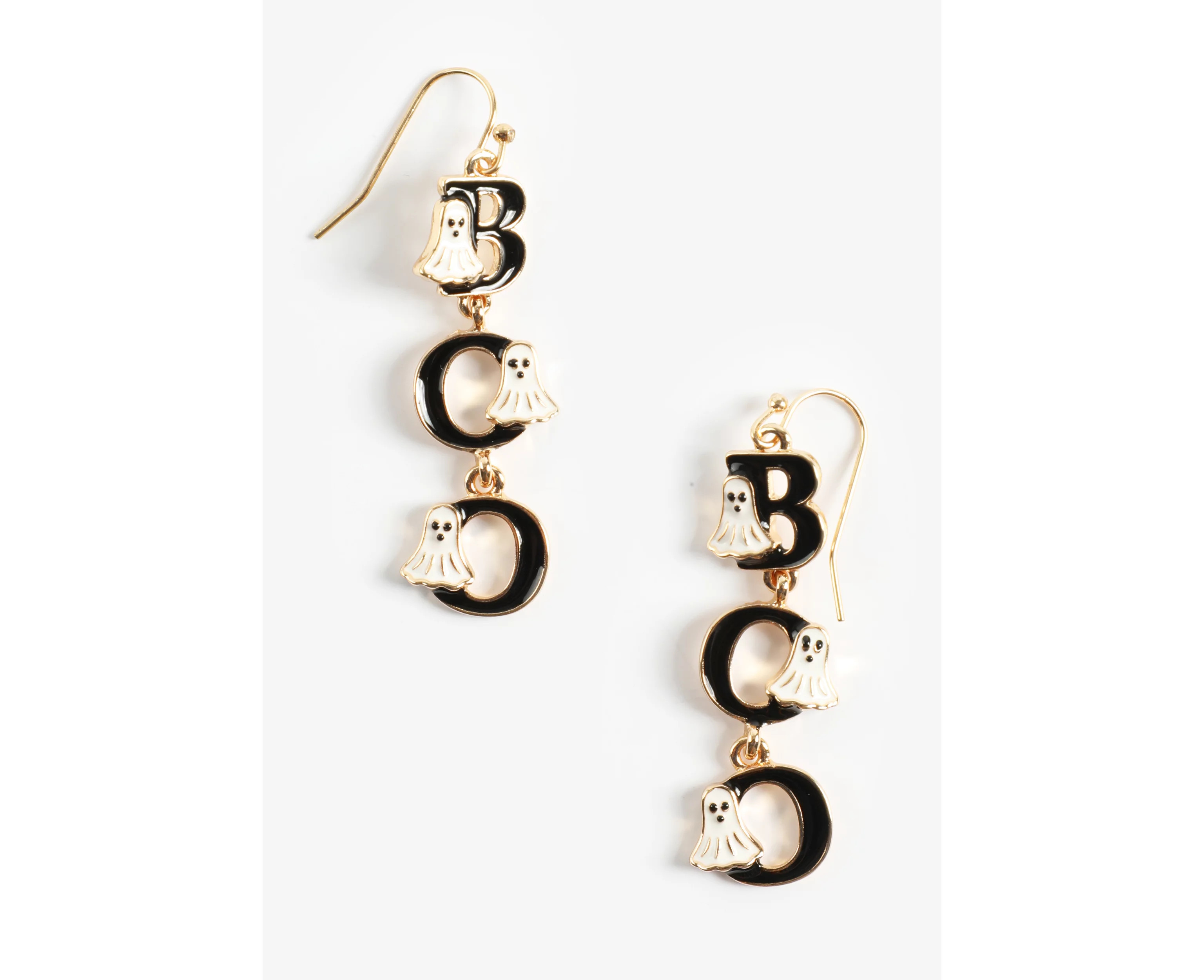 Maurices Women's Halloween Boo Ghost Drop Earrings | Maurices