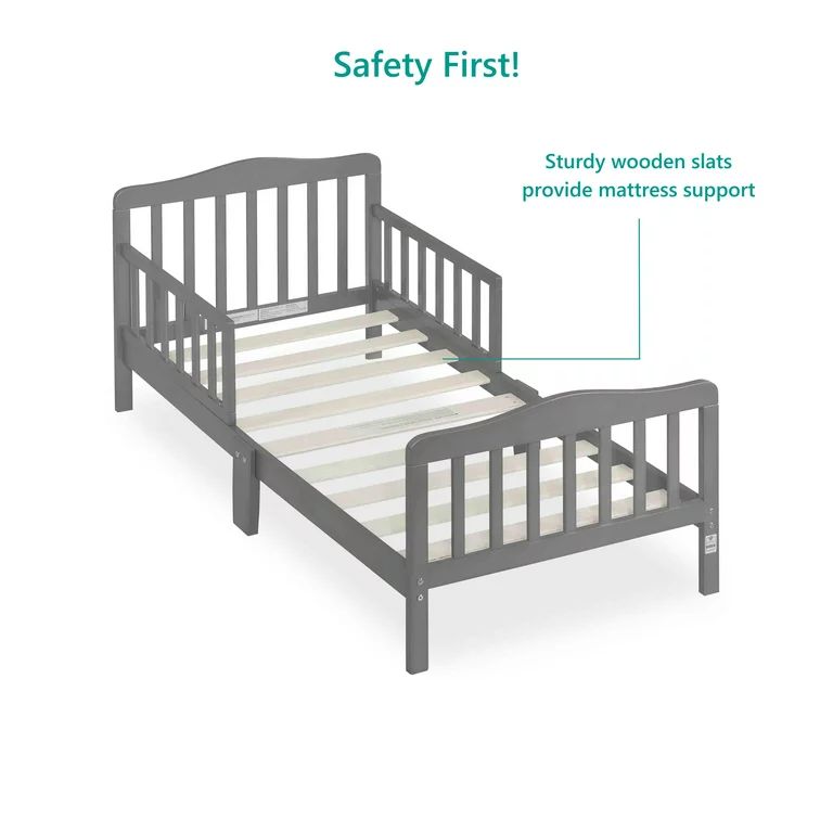 Dream On Me Contemporary Design Toddler Bed | Walmart (US)