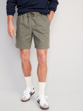 Pull-On Chino Jogger Shorts for Men -- 7-inch inseam | Old Navy (US)