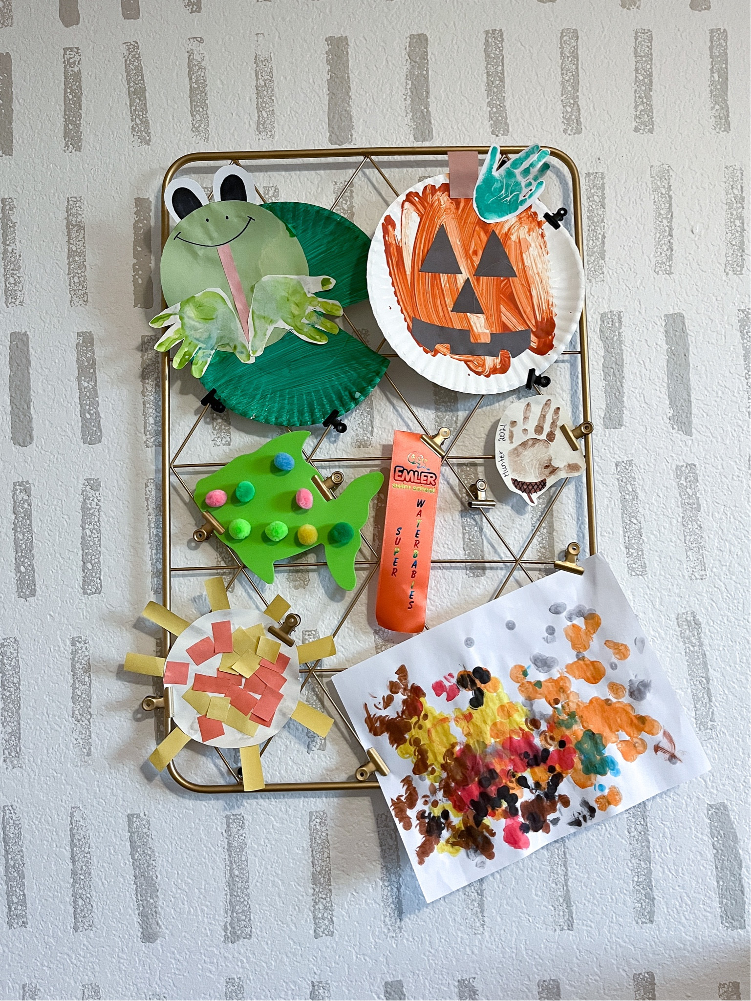 Kids artwork organization 
Playroom decor idea 

#LTKkids #LTKhome #LTKfamily