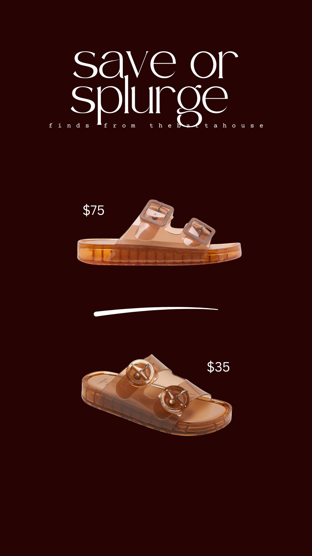Save over half on these jelly sandals! 

#LTKSaleAlert #LTKootd #LTKTravel
