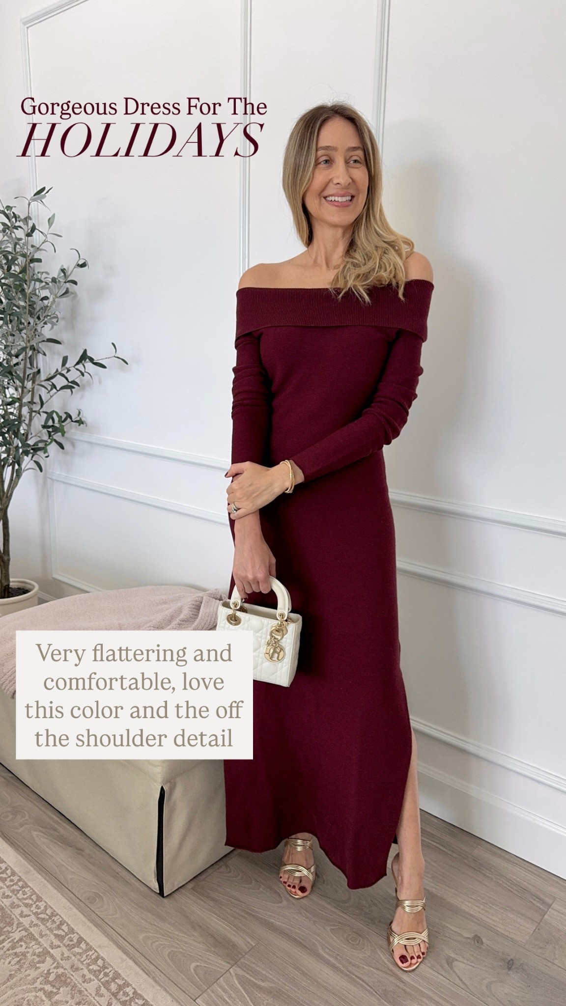 Holiday dress 🎁
Perfect and gorgeous dress that is perfect for the holidays!
Very flattering and comfortable, love this color and the off the shoulder detail.
Fits true to size and I’m wearing size small 

@shopbop #ad


#LTKootd #LTKU #LTKHoliday