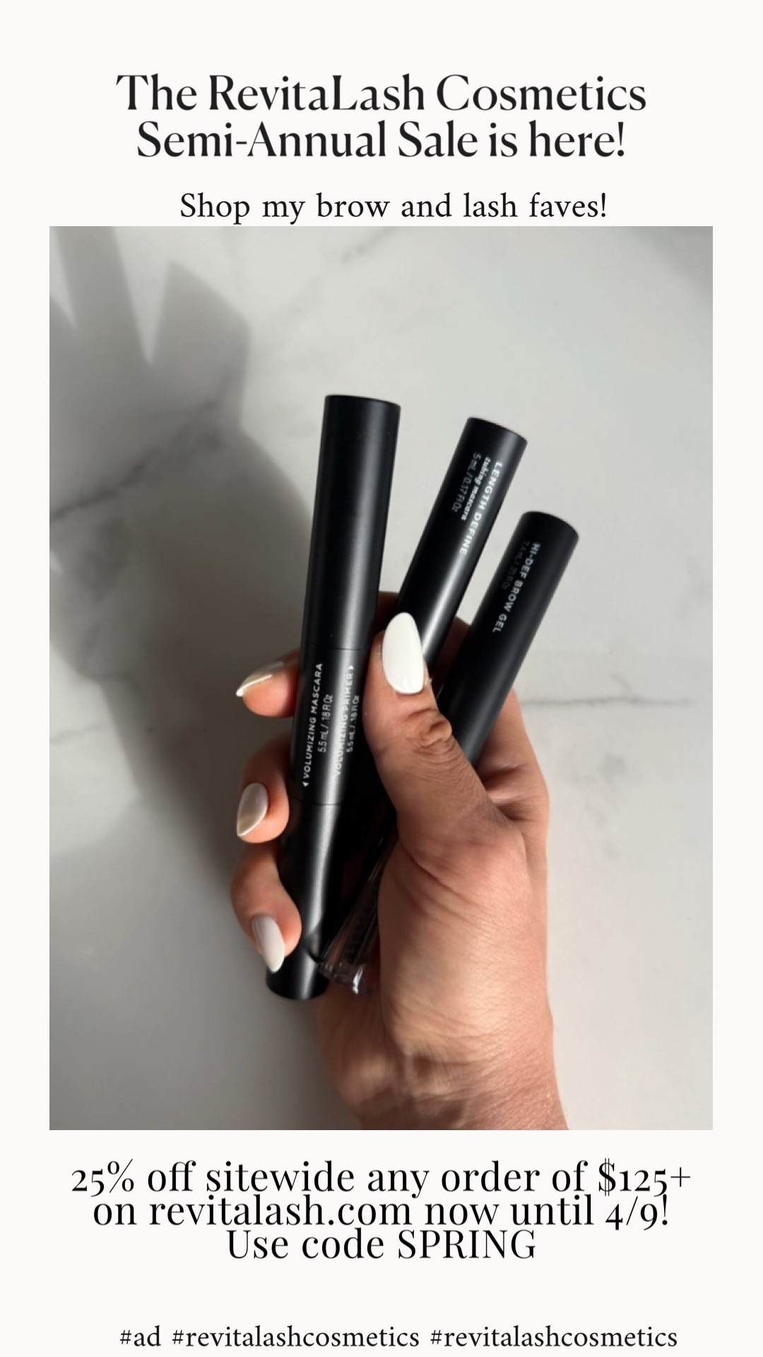 Revitalash Cosmetics sale is happening now! 