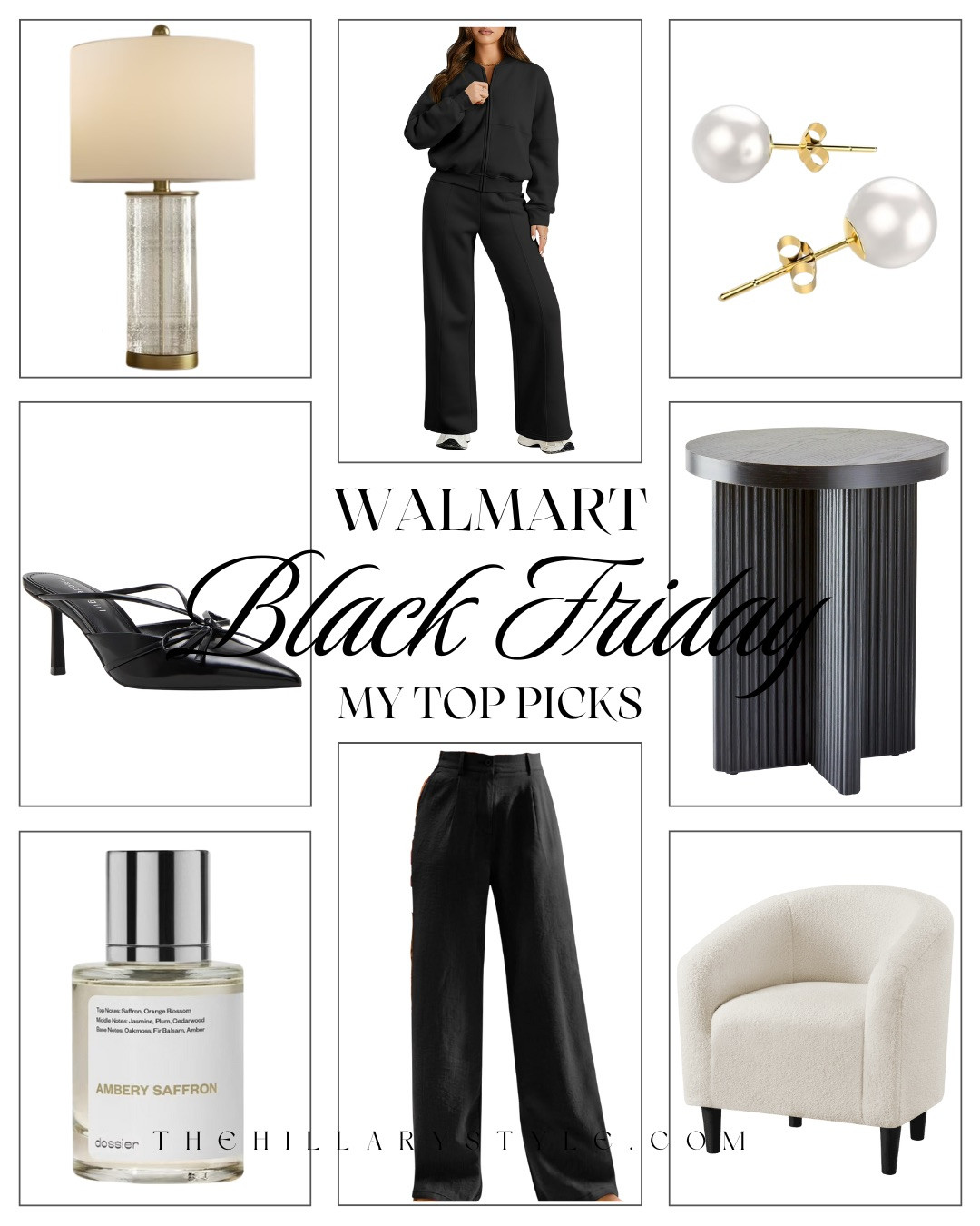 WALMART BLACK FRIDAY TOP PICKS! Chic, elevated, and budget-friendly — these Black Friday finds look designer without the designer price tag. From luxe loungewear to timeless home pieces, these are the standout items worth grabbing before they sell out.

#Amazon #TheHillaryStyle #WalmartFinds #BlackFridayDeals #HolidayGifts #ChicHomeStyle #CozyEssentials #HomeDecor #GiftGuide #SeasonalFavorites 

 #LTKCyberWeek #LTKOver40 #LTKSaleAlert