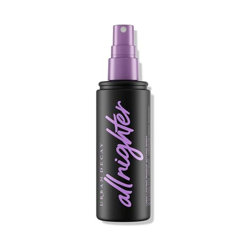 Urban Decay All Nighter Waterproof Makeup Setting Spray (Full Size) - Natural Finish, Smudge-Proof, Transfer-Resistant, Up to 16HR Wear, Cools Skin Temperature, Fine Mist, Controls Shine - 4 Fl Oz | Amazon (US)
