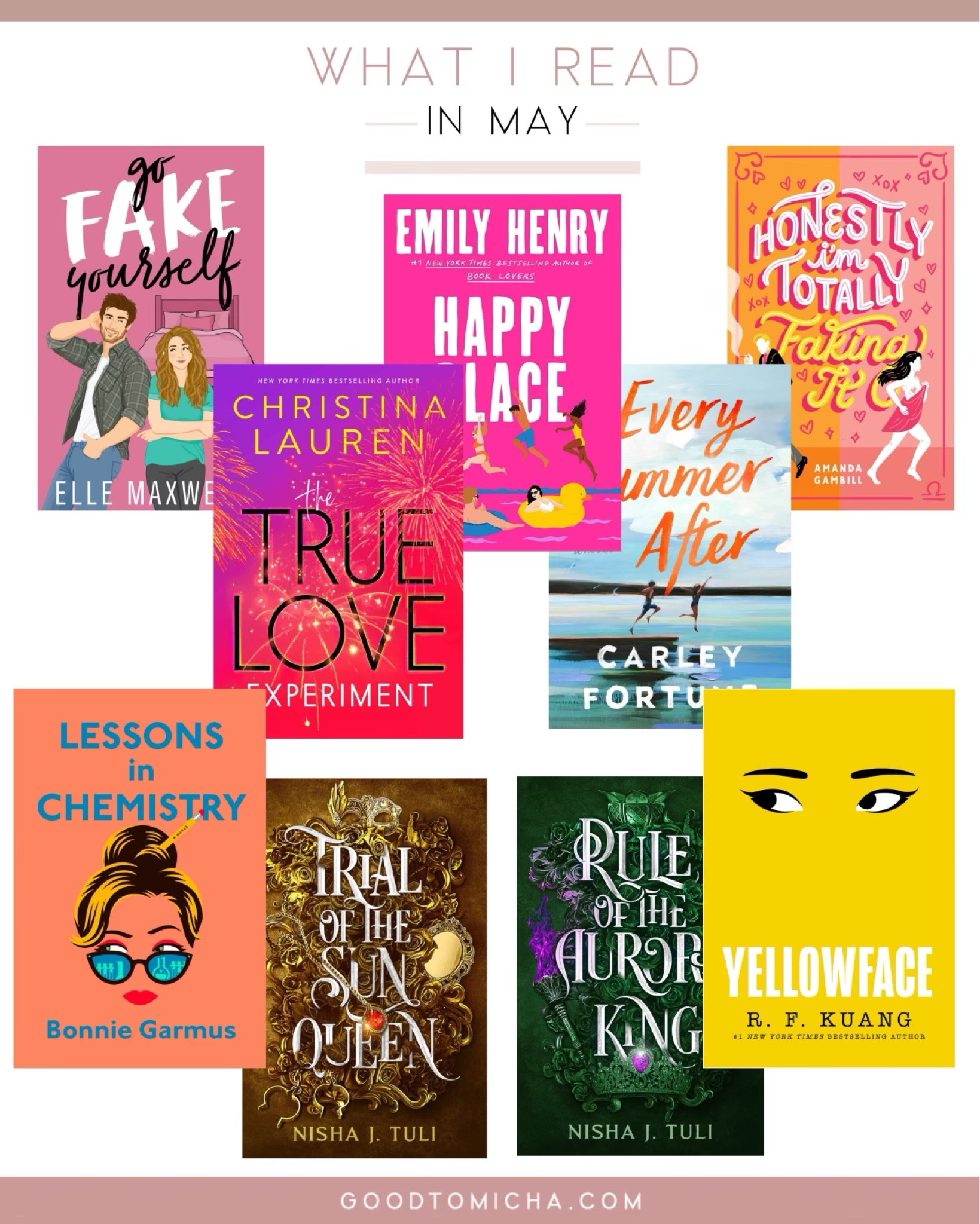 Books I read in May!🥰📖🌞

Summer books. Favorite books. Current reads. Booktok. Good reads. Book favorites.



#LTKGiftGuide #LTKHoliday #LTKSeasonal
