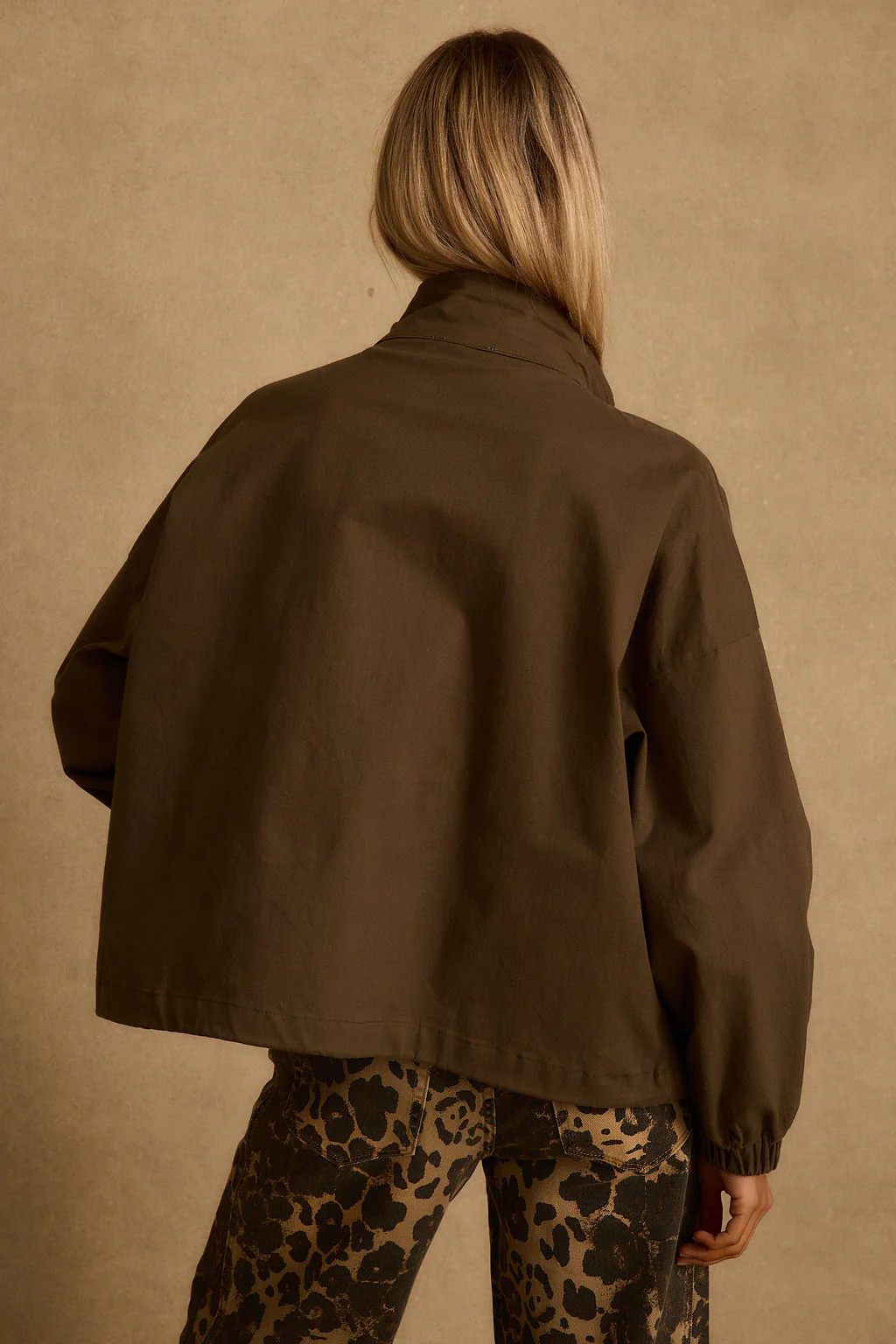 Fairfax Olive Canvas Relaxed Fit Utility Jacket | 12th Tribe | 12th Tribe