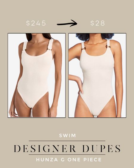 I honestly don’t think you can tell the difference between this target find and original Hunza G one piece swimsuit. 
One of the best swimsuit dupes I have found.

#Swim #OnePieceSwimsuit #Swimsuit #Resortwear #BeachVacation #SpringBreak

#LTKswim #LTKtravel #LTKover40
