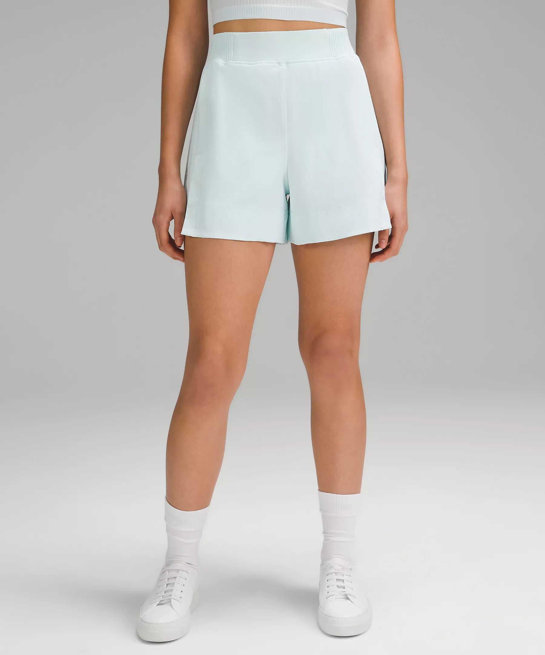 Stretch Woven Relaxed-Fit High-Rise Short 4" | Lululemon (US)