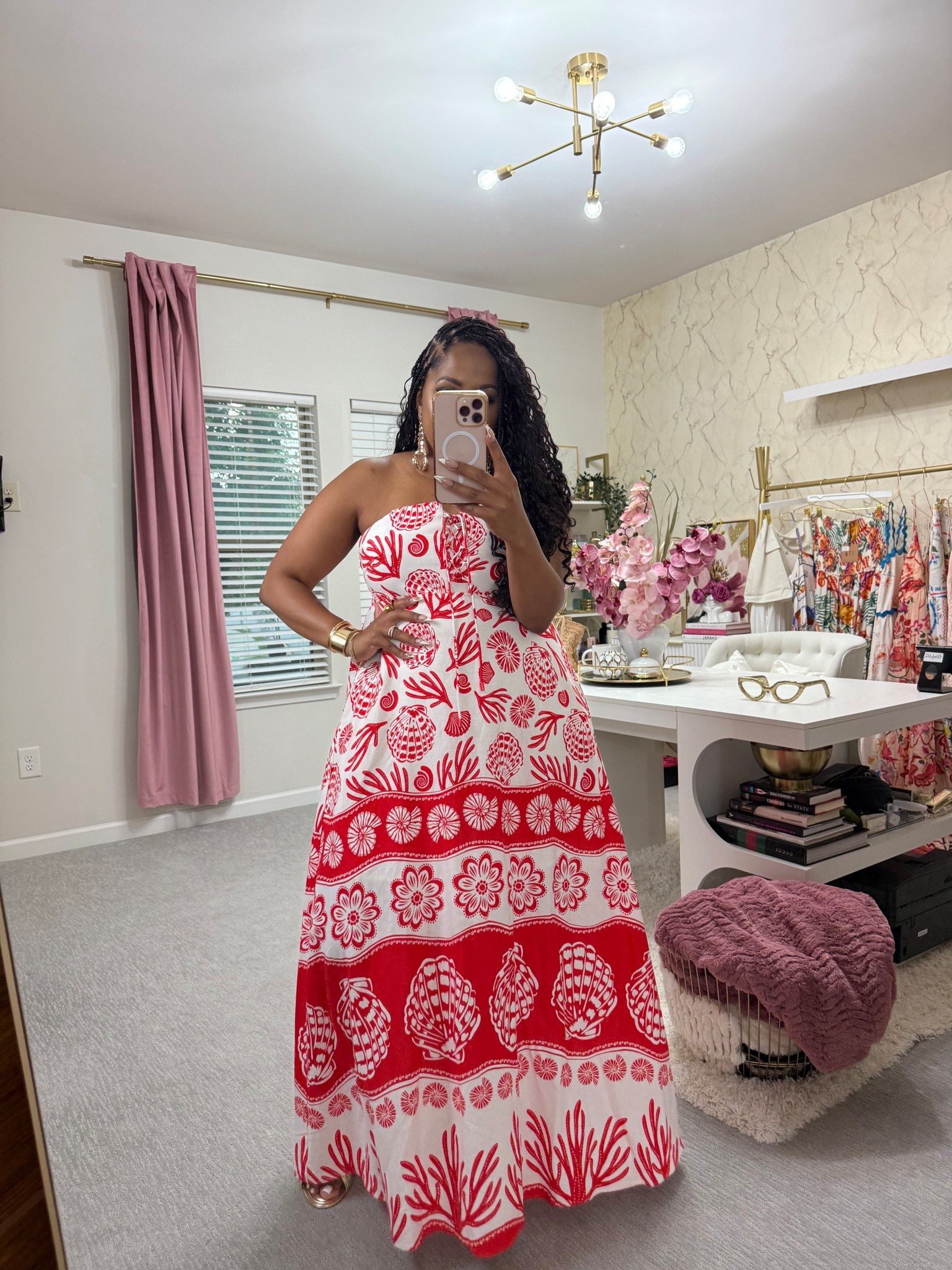 Summer dress finds from Marshall’s. Wearing a size large. Has shoulder straps tucked in 

#LTKStyleTip #LTKSeasonal #LTKOver40