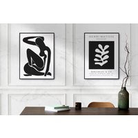 Set Of Black Matisse Posters, Print Set, Exhibition Poster, Cut Out, Gallery Wall, Mp025 | Etsy (UK)