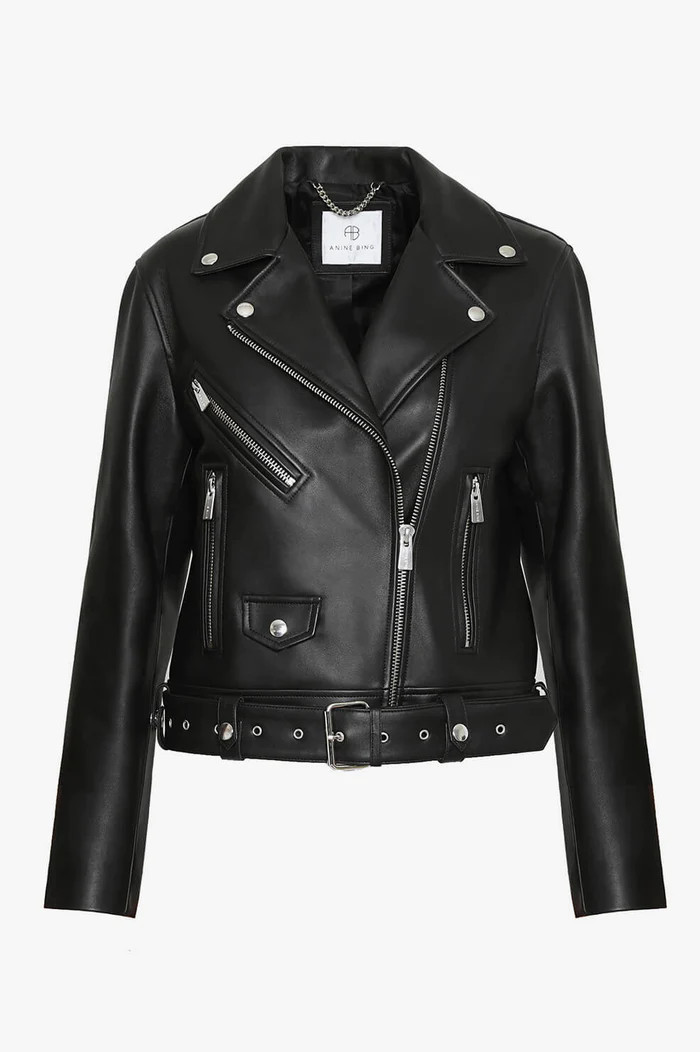 Benjamin Moto Jacket - Black | Anine Bing