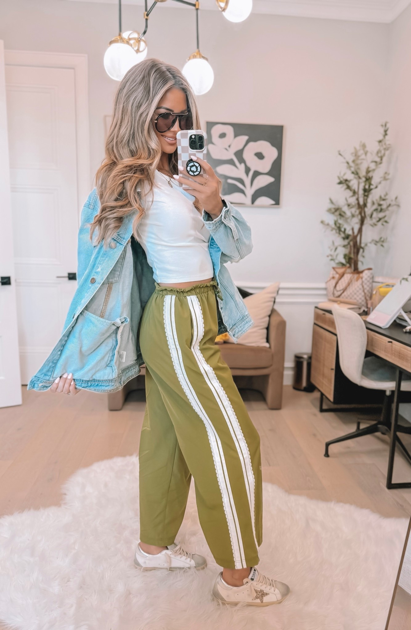 New @amazon lace track pants 

#LTKmomlife #LTKootd #LTKActive