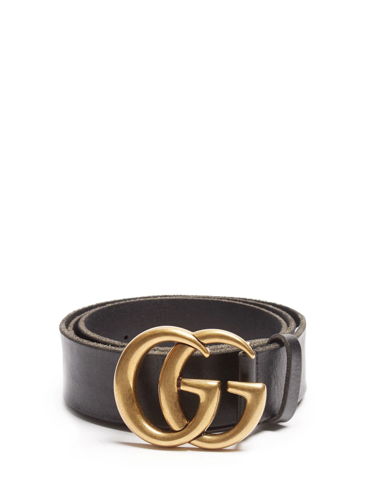 GG leather belt | Matches (US)