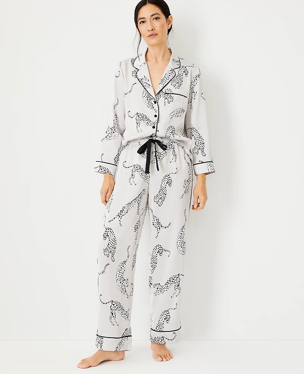 Animal Print Pajama Set | Ann Taylor (US)