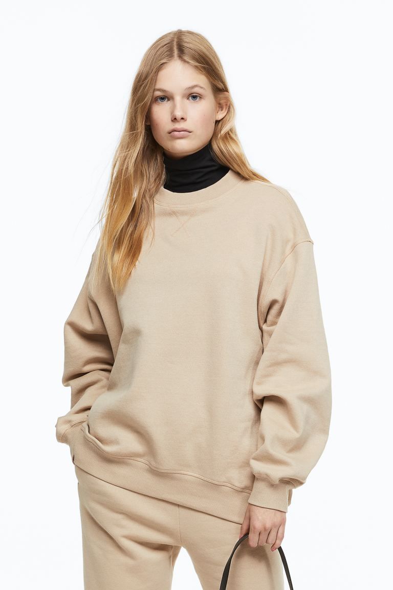 Oversized Sweatshirt | H&M (DE, AT, CH, DK, NL, NO, FI)