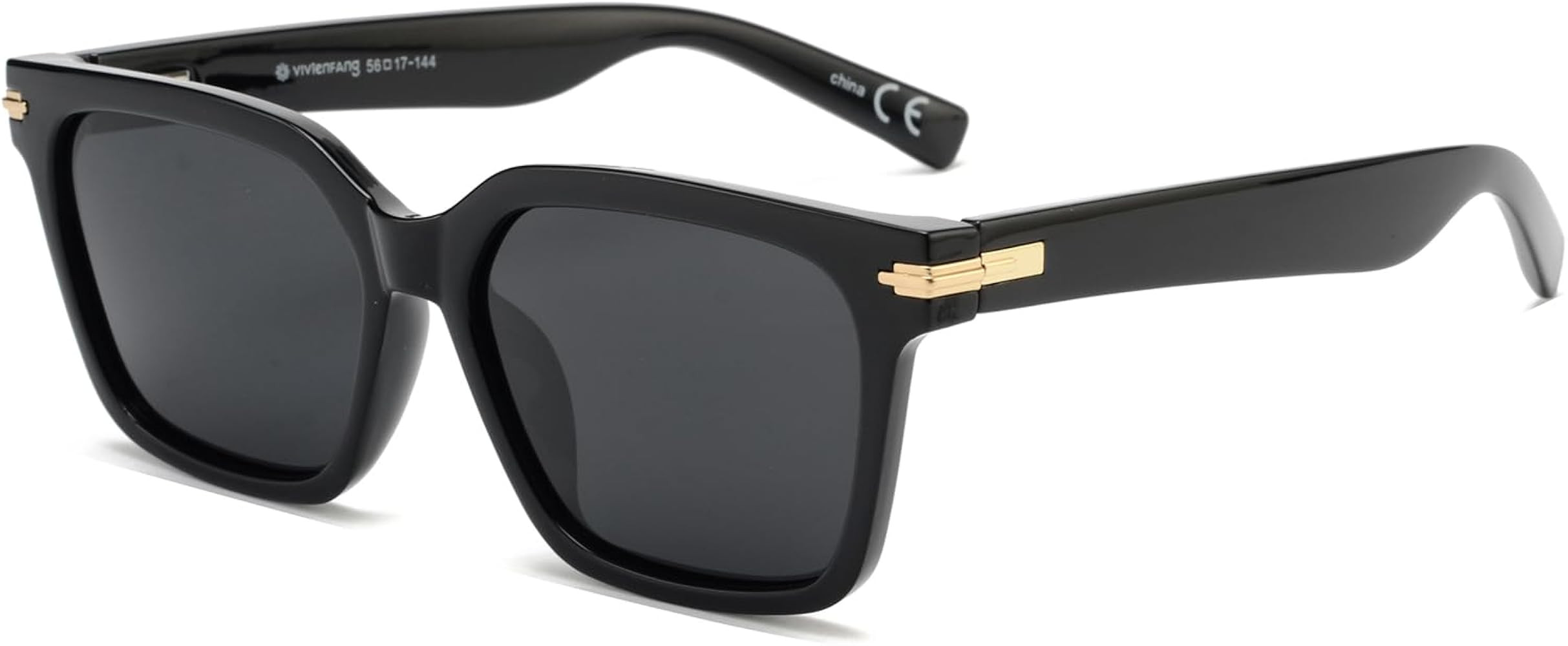 Retro Oversized Polarized Square Sunglasses Womens Mens, Trendy Colored Rectangle Sun Glasses Y2K... | Amazon (US)