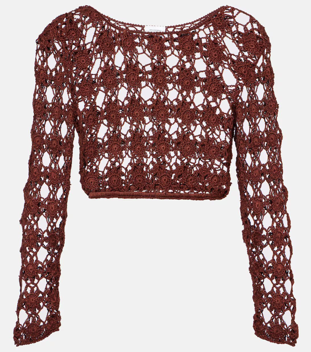 Bella crochet cotton crop top | Mytheresa (US/CA)