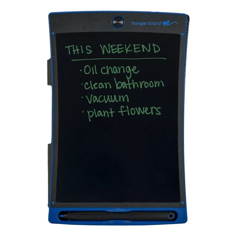 Boogie Board Jot Reusable LCD Writing Tablet with 8.5" Screen in Blue with Black Folio - Walmart.... | Walmart (US)