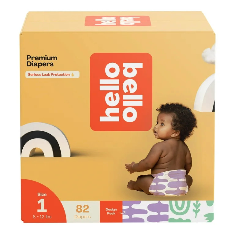 Hello Bello Premium Baby Diapers, Infant Size 1, 82 Count (Select for More Options) | Walmart (US)