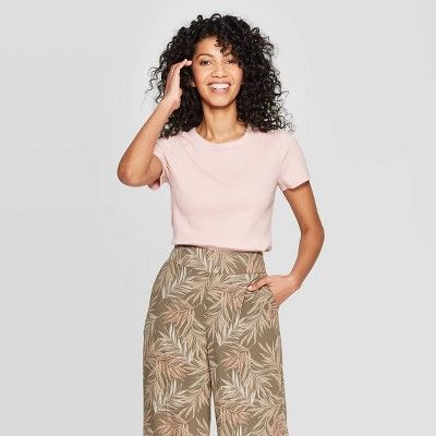 Women's Regular Fit Short Sleeve Crewneck T-Shirt - A New Day™ | Target