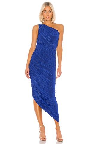 Norma Kamali Diana Gown in Berry Blue from Revolve.com | Revolve Clothing (Global)