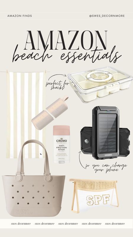 Amazon beach essentials perfect for your spring and summer trips  

#LTKitbag #LTKswim #LTKtravel