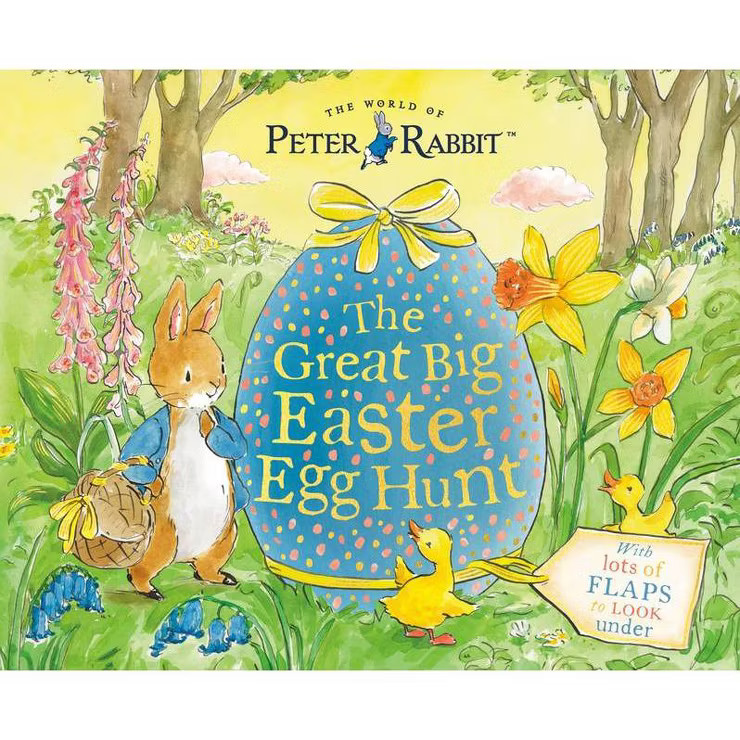 The Great Big Easter Egg Hunt - (Peter Rabbit) by  Beatrix Potter (Hardcover) | Target