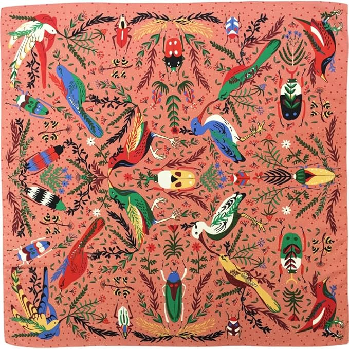 Silk Like Head Scarf for Women - Satin Large Hair Scarves Bandanas - 35" Square Silk Hair Wrap fo... | Amazon (US)