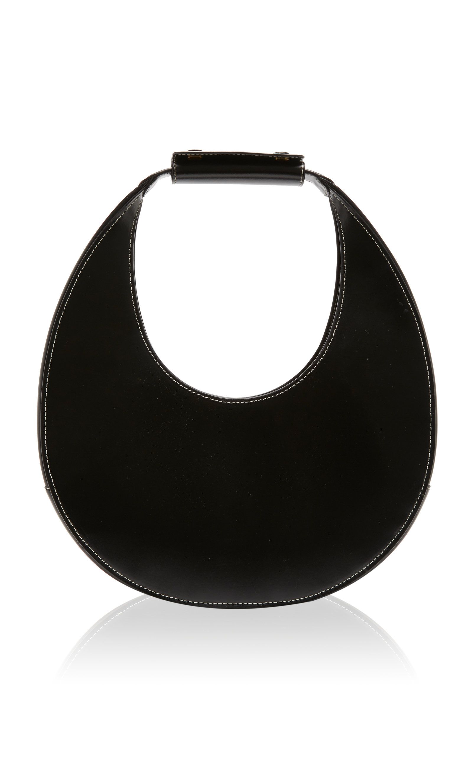 Staud Moon Leather Top Handle Bag | Moda Operandi Global
