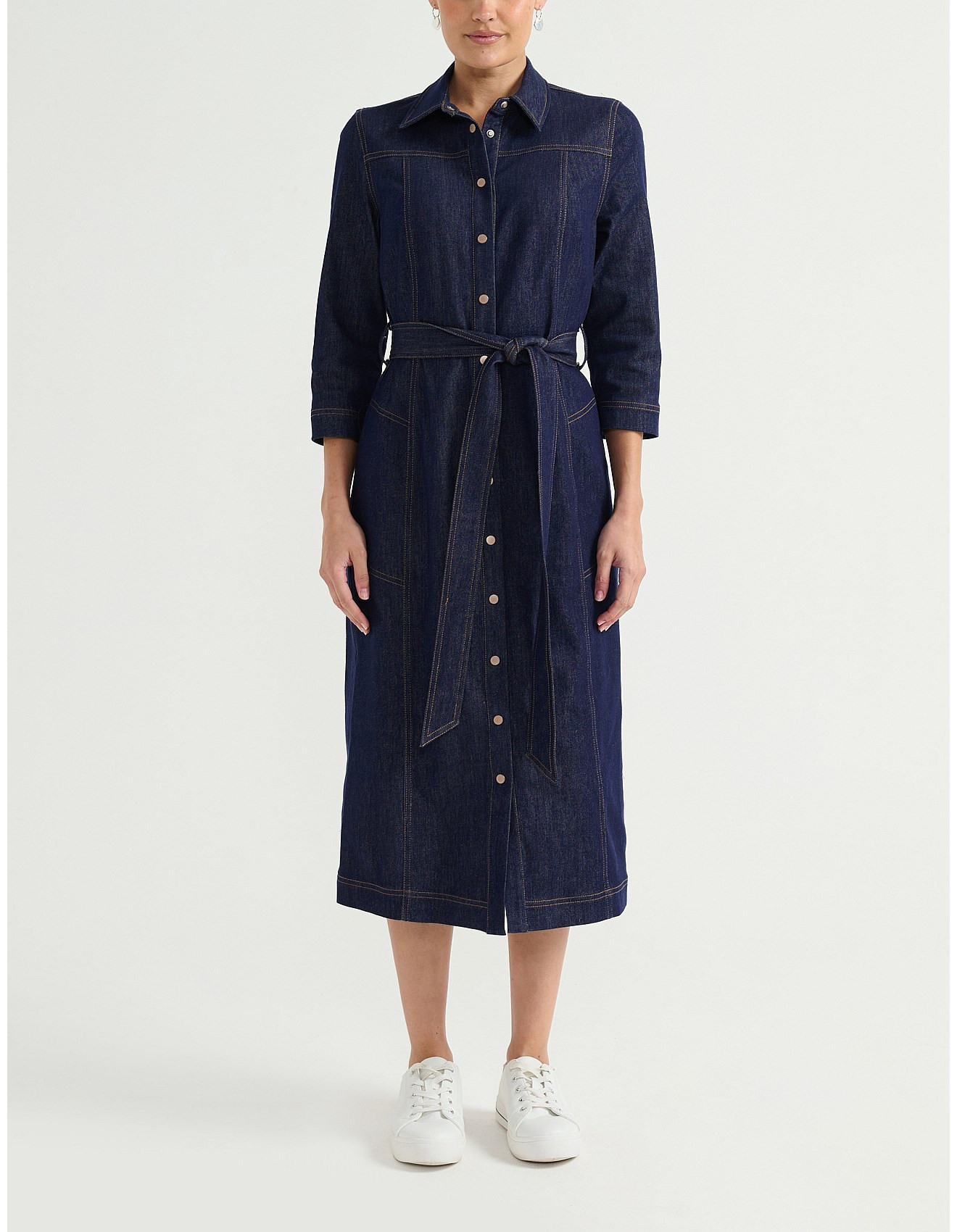 DENIM SHIRT DRESS | David Jones (Australia & New Zealand)