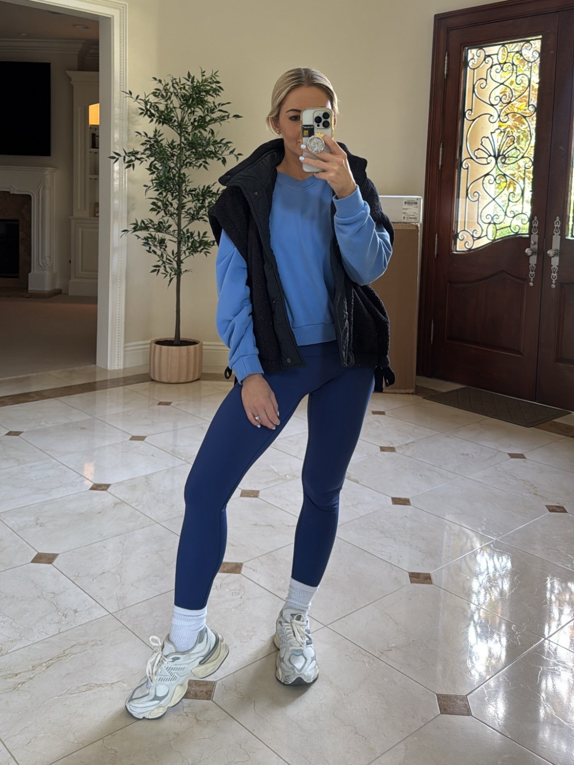 Blue on blue 💙🩵

#LTKmomlife #LTKootd #LTKActive