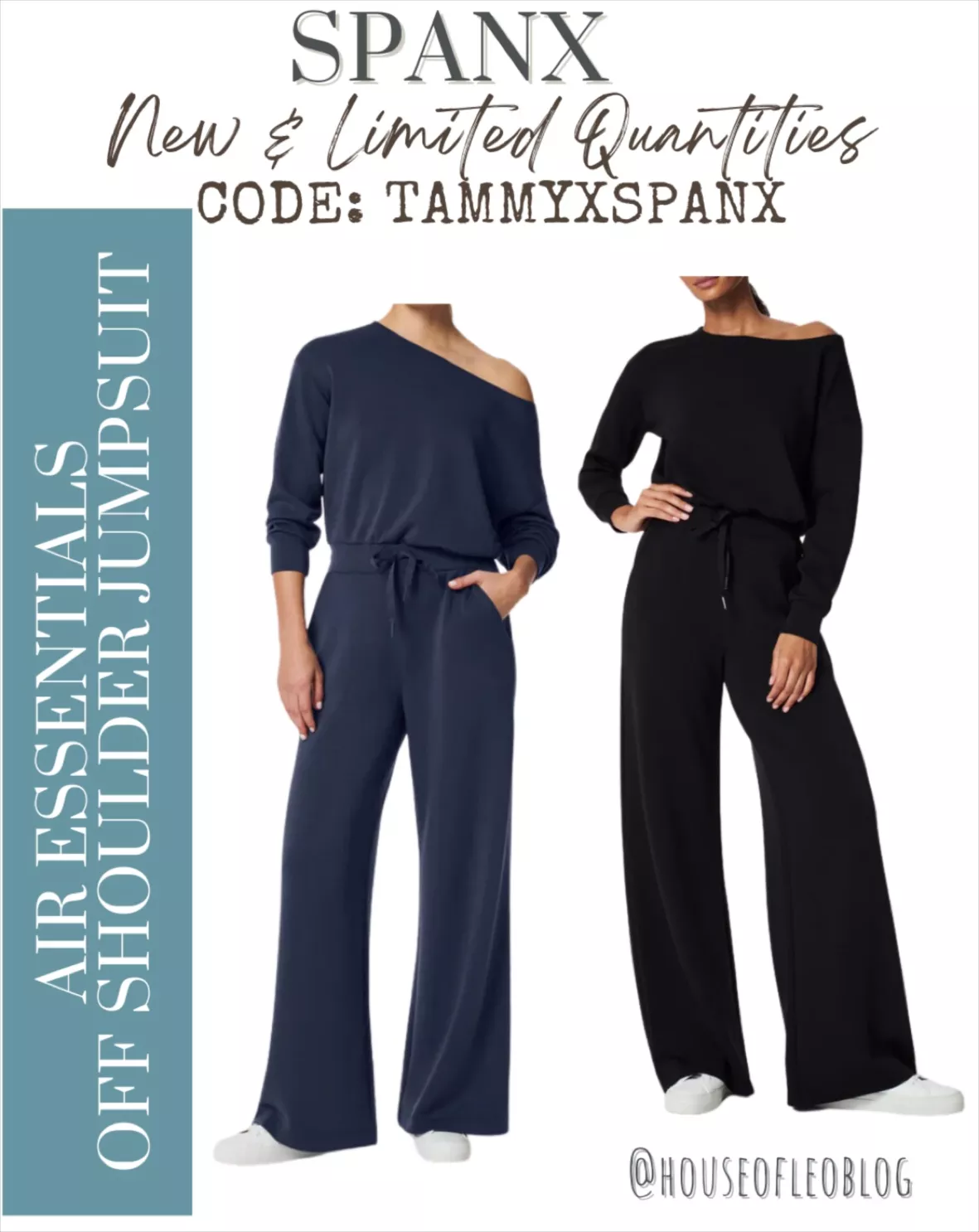 You asked for it…and I've got you, Boo. 🫶🏻 This Spanx Air Essentials  Jumpsuit is everything I could ever want and need! #spanx…
