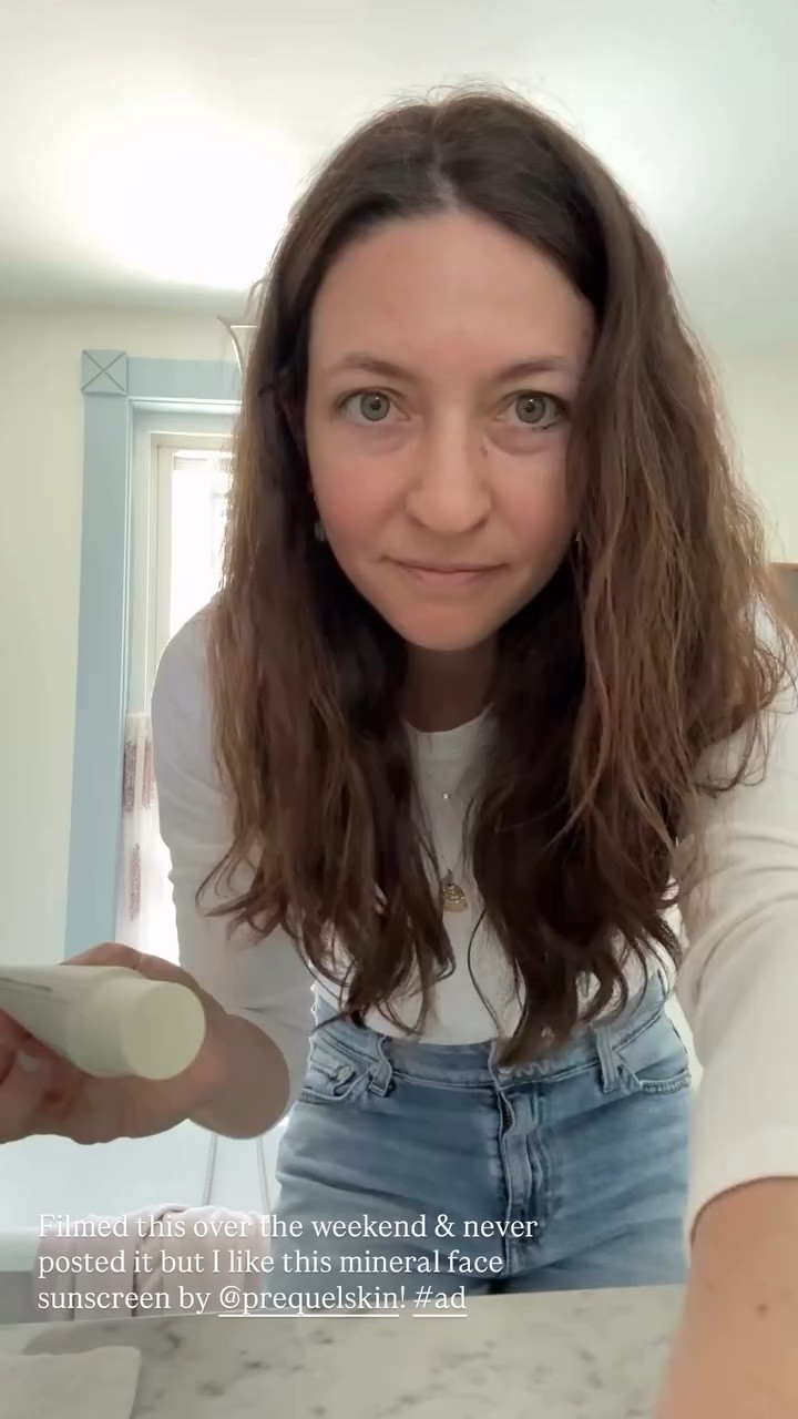 I filmed this over the weekend & never posted it but I like this mineral face sunscreen by @Prequel Skin! It goes on smoothly, makes my skin feel hydrated & not sticky, & has zero white cast! #gifted 

#LTKBeauty #LTKgrwm #LTKTravel