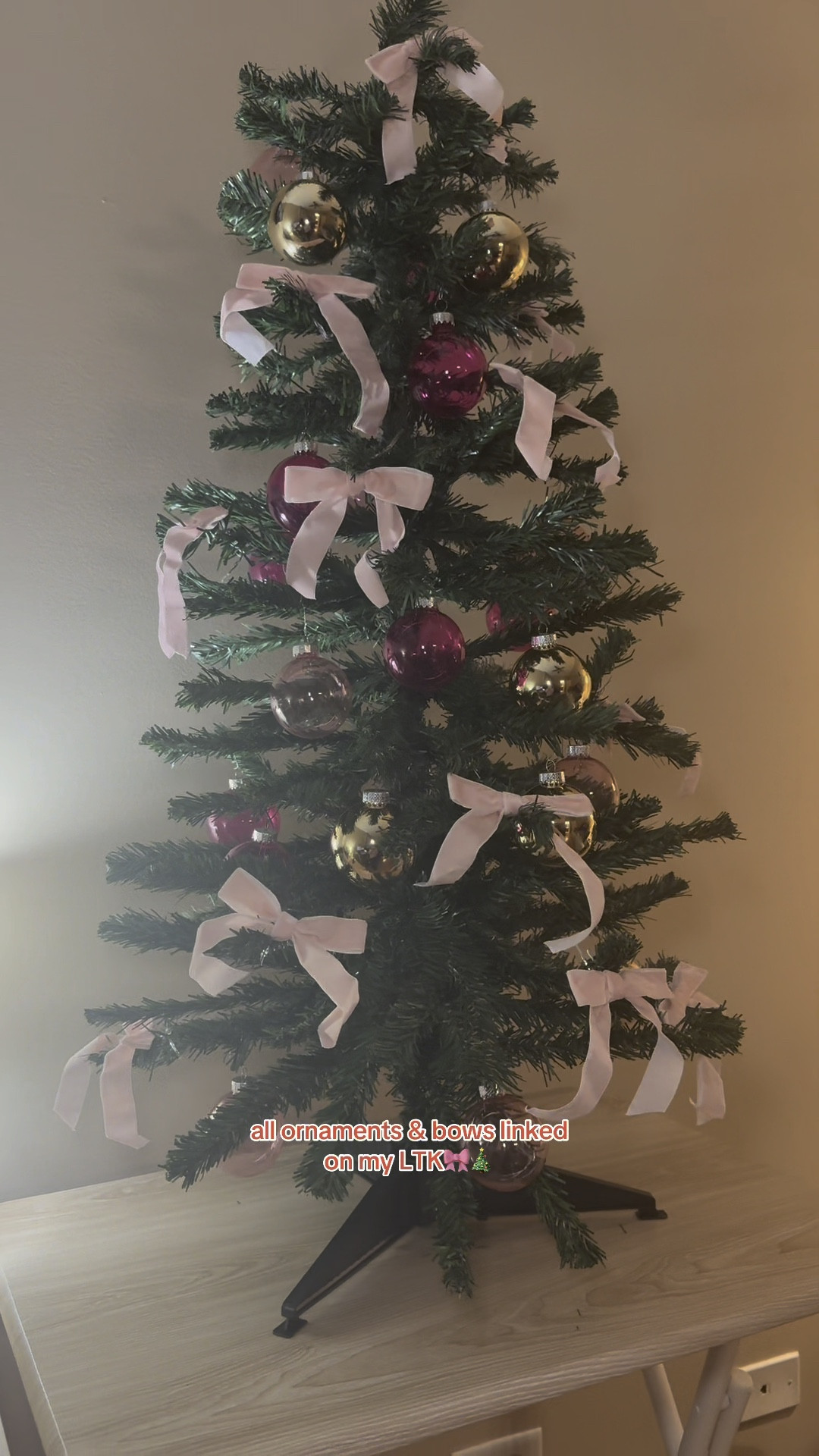 My Mini Tree in my office - viral bows and ornaments are from Michael’s Craft Storee

#LTKSeasonal #LTKGiftGuide #LTKHoliday