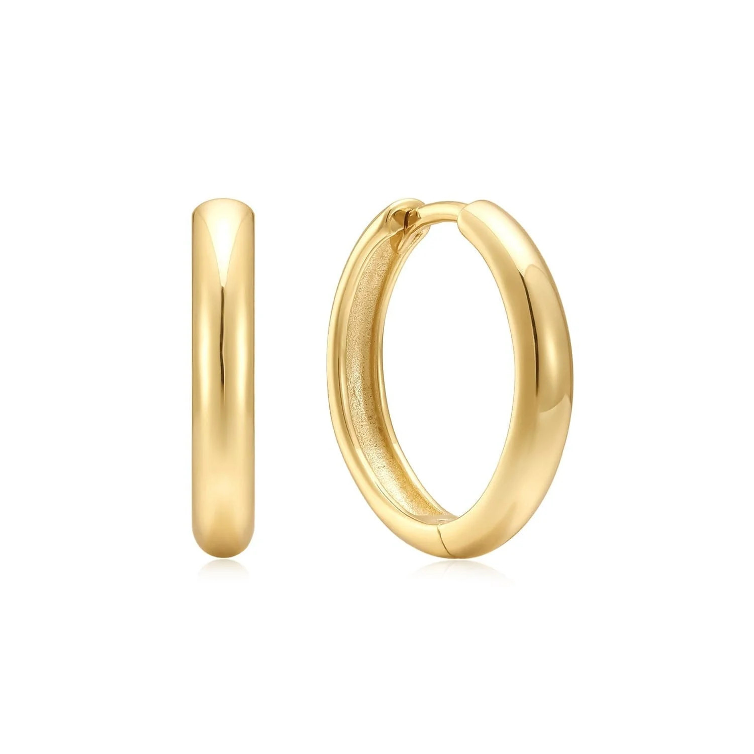 MINI HUGGIE HOOP EARRINGS | Eklexic