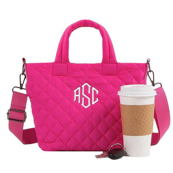 Monogrammed Diamond Quilted Crossbody | Marleylilly