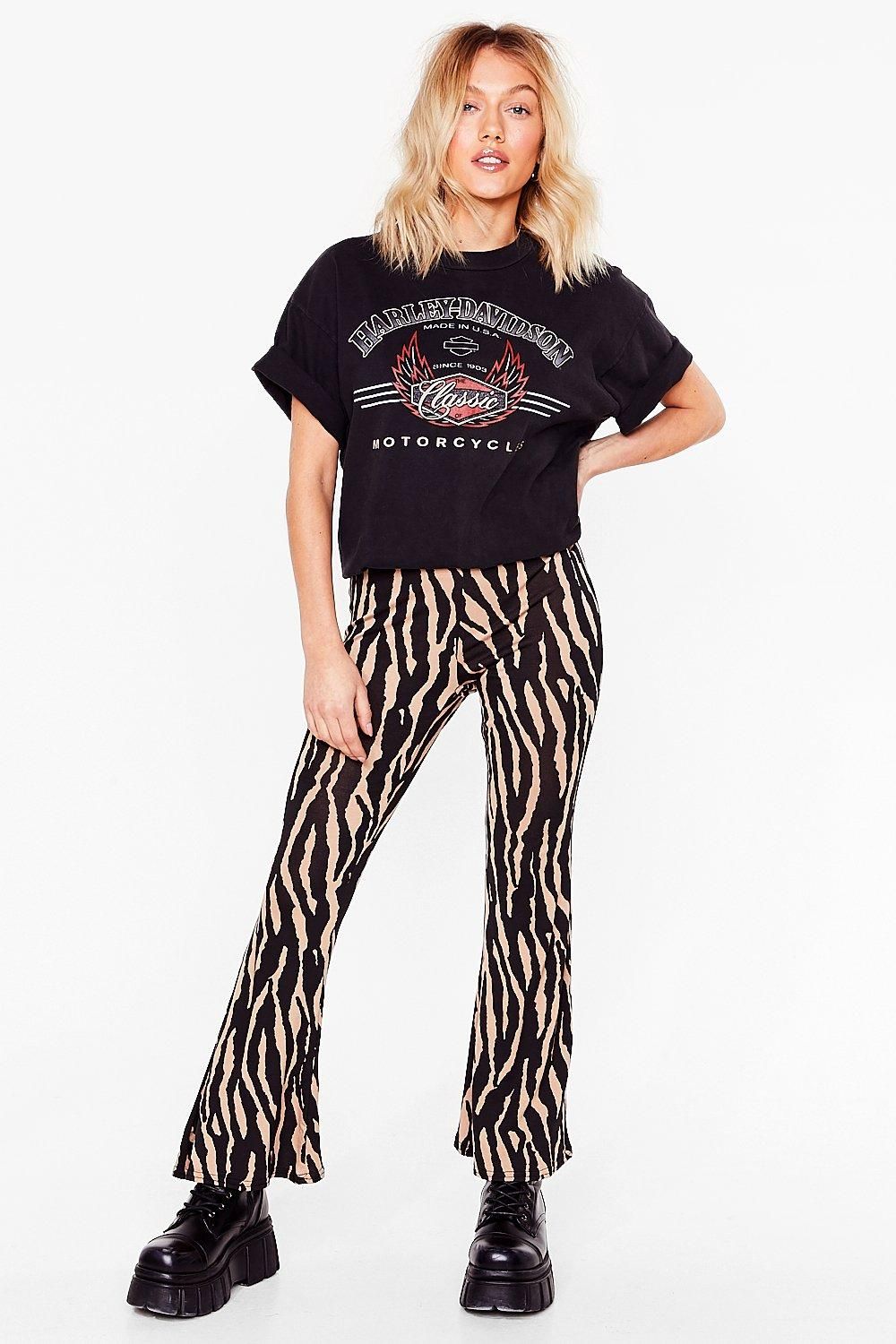 We Herd the News Petite Flare Trousers | NastyGal (UK, IE)