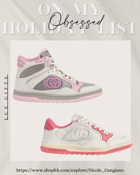 These Gucci sneakers are so cool. Loving the high tops!  Great gift!!



#LTKshoecrush #LTKGiftGuide #LTKHoliday
