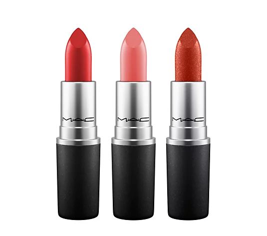 MAC Cosmetics Lustre Lipstick Trio | QVC