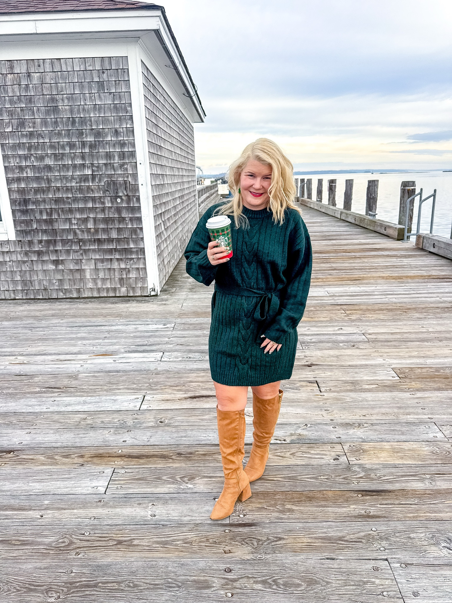 Saint Paddy’s day is just a couple weeks and this sweater dress is perfect to keep from getting pinched🤪

#LTKSeasonal #LTKWorkwear #LTKPetite