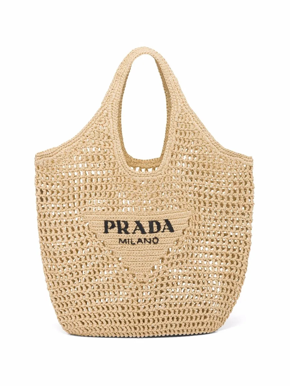logo straw tote bag | Farfetch Global
