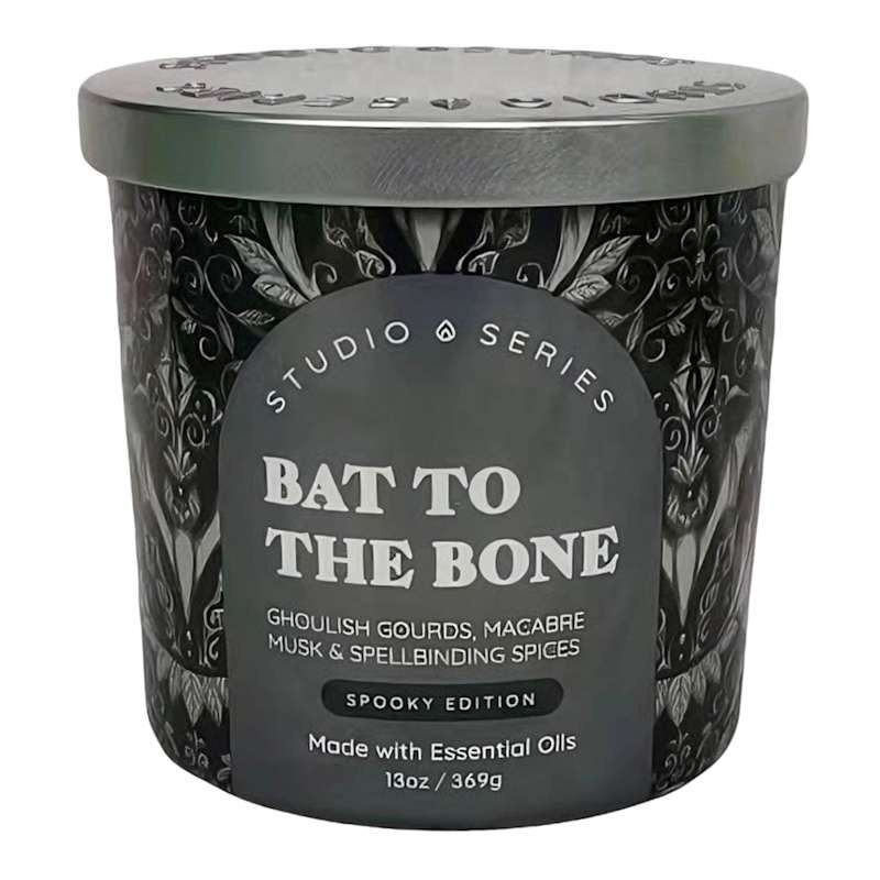 Bat to the Bone Scented Jar Candle, 13oz | At Home