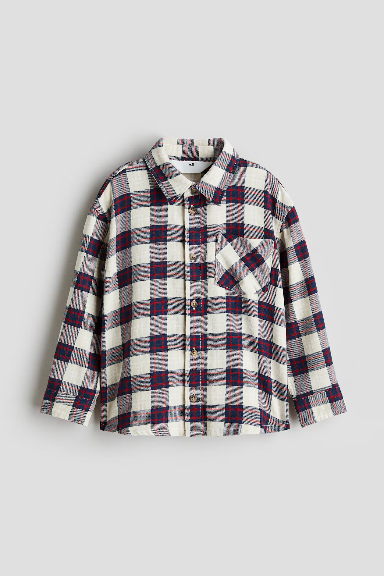 Cotton Flannel Shirt | H&M (US + CA)