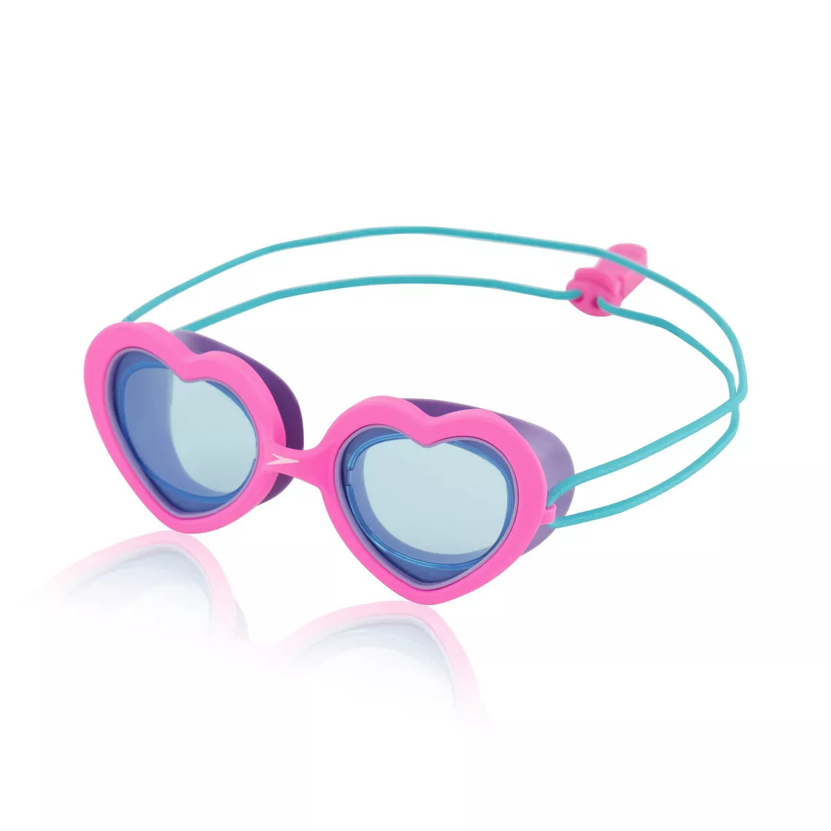 Speedo Kids' Sunny Vibes Swim Goggles - Pink Heart | Target